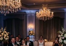 At my half-sister’s wedding, I was minding my own business when my dad leaned in and hissed, “Hand over the keys. And sign the house—today.” My stepmom smiled like it was a toast. “Don’t embarrass us,” she purred. I laughed. “No.” The slap cracked through the ballroom—gasps, cameras, silence. Dad’s eyes went cold. “You’ll regret this.” I touched my stinging cheek and whispered, “So will you.” They thought they took my pride. They had no idea what I’d just taken from them.