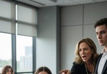 They didn’t just betray me—they tried to destroy me. In the hearing room, my aunt pointed at me and spat, “She’s been selling herself. Shut her down.” People gasped. My hands shook, but I kept my chin up. The disciplinary judge opened my file, flipped one page… and froze. “Ms. Hart,” he said slowly, “why didn’t you tell them you were the key witness in this investigation?” My family went silent. And that’s when I realized—they weren’t the ones on trial.