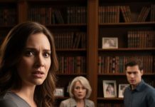 The day my mother-in-law told me to “disappear,” I was pregnant and shaking, clutching my belly like it could protect me. She leaned in close and whispered, “Pack your things. Tonight.” My husband’s silence felt like permission. I swallowed my tears and said, “You don’t get to erase me.” She smirked—until I slid one document across the table. Her face drained of color. “Where did you get that?” she gasped. And that’s when she realized the baby wasn’t the secret… she was.