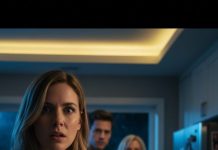 I thought my husband was begging me for money out of desperation—until I noticed his eyes flicking past my shoulder like he was waiting for cues. Then I saw her: my mother-in-law, sitting perfectly still, nodding like a director calling the next scene. “Ask again,” she mouthed. My husband cleared his throat. “Babe… just transfer it.” I whispered, “Is this even you talking?” His silence answered. And that’s when I realized who was really running my marriage.