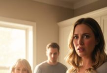 My mother-in-law smiled at brunch and held up my bank statement like a scandal. “She’s been hiding money to run off,” she told the table. My husband wouldn’t meet my eyes—until my phone buzzed with an email stamped FINAL NOTICE. I turned the screen toward him and whispered, “Then explain why this debt is in your name.” His face went white. My mother-in-law’s smile twitched. And in that second, I realized the rumor wasn’t the danger… it was the cover-up.