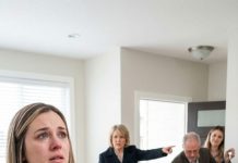 I was still holding my husband’s jacket when the front door clicked open. My mother-in-law walked in like she owned the air. “Pack your things,” she said, voice flat. “This house is for his sister now.” I froze, one hand on my belly. “I’m pregnant,” I whispered. My father-in-law grabbed a box and dumped my photos onto the floor—glass shattering like my ribs. Then my phone buzzed with a message from my late husband… and the date was today.