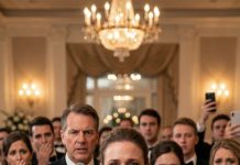 Me quedé junto a la mesa del pastel de mi hermana, con las manos sudorosas, cuando la mirada de la dama de honor cayó sobre mis muñecas desnudas. “¿Olvidaste las joyas… o la dignidad?” susurró, lo bastante alto para cortar. Intenté reír, hasta que mi hermana se inclinó hacia mí, con la voz tensa: “Me estás avergonzando. Vete.” La música siguió sonando mientras salía, con el corazón hecho trizas. En la puerta, me giré y dije: “Está bien… pero vas a recordar lo que haga después.” Y lo hice.