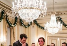 I still remember the way my husband raised his glass and laughed, “Who wants to spend a night with my frump? Starting bid, five bucks.” The ballroom went silent, but I didn’t run. I walked straight to the stage, took the microphone from his trembling hand, and said, “If we’re auctioning something tonight, maybe it’s time everyone learned the real price of being married to you.” What happened next changed everything.