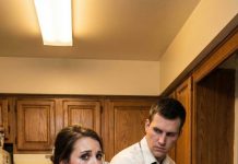 On our wedding night, my husband threw a dish rag in my face and said, “The cooking and cleaning are your job now. Don’t think you’re getting a free ride in my house.” I smiled, nodded, and let him believe I’d submit. But as I stood there in my wedding dress, staring at the man I had just married, I realized something terrifying—this wasn’t a mistake. It was the first glimpse of who he really was… and he had no idea what I’d do next.