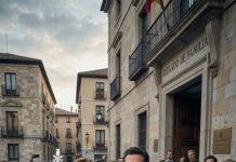 El 24 de diciembre me aplastaron sin piedad: “Eres una vergüenza… mi madre siempre supo que estabas por debajo de nosotros”. Luego ella dijo: “Mi hijo merece una mujer de verdad, una mujer con clase”. Sentí que algo en mí moría… hasta el juicio de divorcio. Saqué un USB en forma de nieve, el juez sonrió y mi esposo comenzó a sudar frío. Entonces susurré: “Esto no es todo… ¿seguimos?”