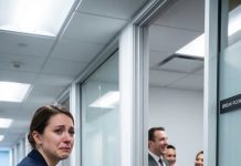 I thought my husband adored me—until the day I brought him lunch at work and heard the truth through the half-open door. Laughing with his coworkers, he said, “She was never the one I wanted… just the one who was available after I lost her.” My hands went numb, the food slipped from my fingers, and in that instant, my entire marriage became a lie. But what I discovered next was even worse…