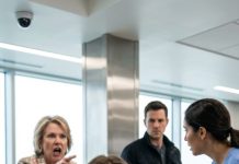 I was already shaking through contractions when my mother-in-law stormed into the labor waiting room and started yelling, “She’s faking it! She just wants attention!” My husband tried to calm her, then turned to me and whispered, “Just ignore her.” But the pressure hit so hard I panicked—I couldn’t breathe. A nurse rushed in and said, “Ma’am, we have cameras.” Later, when the footage played back, my husband went silent… because it showed what he swore never happened.