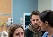 I was in a hospital gown, still shaking from labor, when my mother-in-law leaned in and sneered, “You got pregnant to trap my son.” I thought that was the worst of it—until she pulled out her phone and hit LIVE, telling our entire family I was “manipulative” and “unstable.” A nurse stepped in fast and said, “Ma’am, filming here violates patient privacy. Turn it off.” The screen went dark… but not before the truth slipped out to everyone watching.