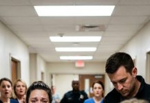 I was still in my hospital gown when my mother-in-law’s hand flashed across my face—slap—right in the hallway, in front of nurses, visitors, everyone. She spit, “You’re ruining my son’s life!” I turned to my husband, waiting for him to say anything. He just stood there—silent. That’s when I realized the truth: he wasn’t neutral… he was choosing her. An hour later, I signed an emergency protection order, lifted my baby into my arms, and walked out with my family—choosing us for the first time.