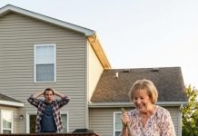 I only installed the yard camera to see if my mother really needed someone with her during the day. Instead, I watched her strike my wife’s legs with a broom handle and hiss, “You call my son again, and next time will be worse.” What turned my stomach wasn’t just the violence—it was what came after. She set the broom down, smiled at the neighbor, and waved like the sweetest mother on the block. That was the moment I knew the monster in my house knew exactly how to hide.