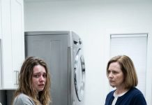 “My wife wore long sleeves even in the middle of summer, and I told myself she was just self-conscious about her skin. Then I checked the laundry room camera. My mother raised a hanger and lashed her across the arm like it was nothing. When I boosted the audio, I heard her spit, word by word, ‘If you tell him, I’ll ruin your life.’ That was the moment I realized my marriage wasn’t hiding shame—it was hiding terror…”