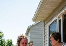 “I installed the back door camera because my mother swore strangers were lurking outside. What I caught instead made me sick. She dragged my wife into the yard, forced her to stand in the blazing sun, and snapped, ‘Maybe this will fix that attitude of yours.’ My wife stood there shaking, too afraid to move. That was the day I understood something brutal—my mother never saw her as family. And once I saw it, I couldn’t unsee what came next.”