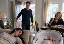 My wife was so exhausted she could barely stand, but my mother insisted on “helping” with the baby. I came home early and found my wife fainting on the sofa while my mother sat nearby, ignoring the baby’s frantic cries and eating a meal my wife had been forced to cook. My mother looked at her unconscious body and muttered, “Drama queen.” I realized then that the woman who raised me was a monster. I carried my wife to the car, took the baby, and moved us into a hotel that same hour. My mother thought she was the head of the house—until she realized…