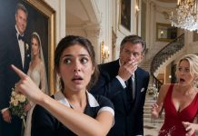 On my first night as a maid, I stood frozen beneath the portrait in the billionaire’s hallway. “Why is my mother’s picture here?” I asked. He was stunned. His wife dropped her champagne glass. By midnight, confidential files proved she had orchestrated my mother’s disappearance. At dawn, she was handcuffed and led away – and I returned to the mansion as his biological daughter and sole heir.