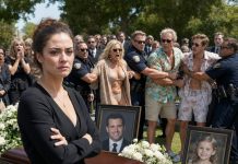 I stood over two coffins while my parents lounged on a beach with my brother, calling my husband and daughter’s funeral ‘too trivial to attend.’ Then, just days later, they showed up at my door demanding $40,000. My mother snapped, ‘After everything we’ve done for you, you owe us.’ I looked them dead in the eye, opened the folder in my hands, and watched their faces drain of color. They had no idea what I’d discovered.