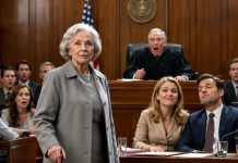 When I walked into the courtroom, my daughter smirked and my son-in-law just shook his head. The judge went pale, his hand trembled as he whispered, “my god… is it really her?” Everyone turned and stared at me. no one had a clue. who i really was…