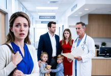 My husband had two children with his secretary, and I remained completely silent. But during a routine medical checkup, the doctor looked at him and asked, ‘Hasn’t your wife told you yet?’ Immediately, his smile vanished.