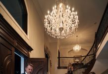 Behind the sparkling walls of my stepmother’s million-dollar mansion, I wasn’t treated like a daughter—I was treated like a maid. While she sipped wine in silk robes, I knelt on the freezing marble floor, scrubbing until my fingers bled. “Clean faster,” she hissed, pressing her heel beside my hand. Then the front door opened, and a man’s voice froze the room. “Why is my daughter on her knees?”