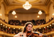 I thought my husband hated me because I was poor. The night he threw the divorce papers at me, he said coldly, “You only wanted my money.” I signed with shaking hands and walked away without explaining. Three months later, the world stopped when I stepped onto the Carnegie Hall stage—the missing violin genius everyone had searched for. And in the front row, he finally whispered, “What have I done?”