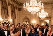 I was only nineteen, carrying champagne through a room full of billionaires, when Ethan Blackwell collapsed in front of me. Doctors rushed in, his fiancée screamed, and someone shouted, “Don’t let that waitress near him!” But the second my hand touched his wrist, his body reacted—his eyes snapped open, fixed only on me. “Who are you?” he whispered. And then his private doctor turned pale, as if I had just become the answer to a secret no one dared to explain…