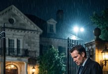 I was eight years old when I ran barefoot through the rain, my stepmother’s scream still chasing me from the house. “Come back here, you worthless little thief!” she shouted. I didn’t stop—not until I crashed into a stranger’s black coat outside a locked mansion gate. He looked down at me coldly and said, “I don’t take in family.” Then I showed him what I was hiding in my torn backpack.