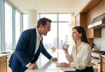 The heavy oak door slammed open, and my husband stormed in, his face twisted in pure fury because I hadn’t called. I didn’t flinch. Setting my teacup down, I whispered, “I did call, Mark. But the woman who answered your private line said you were ‘indisposed’ in her bed.” His smug smile froze, completely unaware that his downfall had just begun.