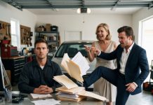 “You’re a pathetic charity case, Leo,” my brother sneered, kicking my scholarship files into the dirt. “Enjoy your trash.” I said nothing, calmly wiping the dust off the folders. They thought cutting me from the family trust would destroy me. They didn’t know the brilliant girl I funded from this very garage now controlled the global conglomerate holding their entire empire’s debt. Who is laughing now?