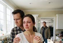 “I should’ve left the first time he hit me—but I stayed because I believed love could fix him. Then my brother looked at the bruises on my wrist and quietly said, ‘Pack a bag. You’re leaving today.’ I thought he was overreacting… until my husband walked through the front door, smiled at us, and everything I believed about my marriage began to collapse.”