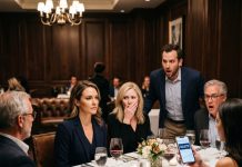 My family spent my brother’s engagement dinner turning me into the punchline of every joke. My father laughed, my mother nodded, and my brother smirked while explaining why I was the family disappointment. I stayed silent—until his fiancée suddenly stared at me and whispered, “Wait… you’re THE Lauren Hayes?” The entire room froze. Then she pulled out her phone and said something that made my brother stand up in shock. What happened next changed my family forever.
