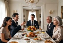 “Don’t come to Thanksgiving, Maya,” my mother whispered, choosing a billionaire’s favor over her own blood. As I packed my bags in humiliating silence, my sister’s fiancé, Julian, cornered me in the driveway with a predatory smirk. “What I say next will leave you begging for scraps,” he hissed. “I own your family now.” He thought he bought my submission. He didn’t know I was a federal auditor, and his ruin was already scheduled for dessert.