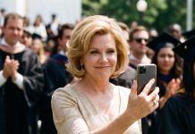 “When My Son Crossed The Stage At His Medical School Graduation, My Ex-Wife Stood In The Front Row Taking Videos And Telling Everyone Around Her, “I Raised Him By Myself – His Father Was Never There.” What She Didn’t Know Was That My Son Had Already Written His Graduation Speech. He Stepped To The Microphone, Looked Directly At Me In The Back Row, And Said, “I Want To Start By Thanking The One Person Who Never Let Me Quit…””