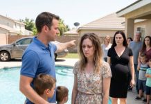 My pregnant sister-in-law looked my grieving wife in the eyes and said, “Maybe if you had been a better parent, your daughter would still be alive.” The entire family froze. My wife burst into tears. My brother grabbed my arm and whispered, “She didn’t mean it like that.” But I had just watched them defend the woman who used my four-year-old daughter’s death as a weapon. That day I took my children, walked out, and never looked back. Four months later, a secret letter from my nephew arrived at our door… and what was written inside changed everything.