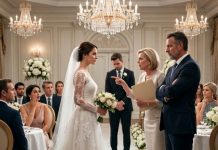 I was only minutes away from saying “I do” when my future mother-in-law smiled and said, “Transfer your wedding house to your brother-in-law first, or this wedding is over.” Everyone waited for me to beg. Instead, I took off my engagement ring, placed it on the table, and said, “You don’t have to cancel it… because I already did.” What happened next left both families in complete shock.