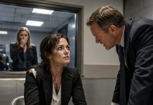 I kept my wrists still as Detective Holloway shoved me into the interrogation chair, cameras still flashing behind my eyes. “Confess,” he hissed, “and maybe the judge shows mercy.” I smiled through the sting of the cuffs. “Detective, you didn’t arrest a thief.” Then the secure phone rang, and a federal voice snapped, “Release Commander Vale—now.” Holloway’s face went white… because my real mission was only beginning.