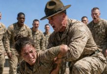 The second Sergeant Briggs twisted my arm, I heard the crack before I felt the pain. “Quit,” he hissed, standing over me like he’d already won. I tasted dust, blood, and every insult he’d ever thrown at me. Then I looked up and smiled. “You should’ve broken both.” Forty-eight hours later, I walked into the commandant’s office—and Briggs finally learned who he had chosen to destroy.