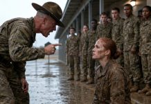 Sergeant Miller thought breaking me would be entertainment. “Drop and crawl, Private Morgan,” he laughed, shoving me into the mud as the barracks watched. I kept my head down, my rank buried deeper than my anger. But when the black convoy rolled in and General Whitaker stepped out, his face turned pale. “Do you know who you just touched?” he roared. That was when my cover finally cracked.