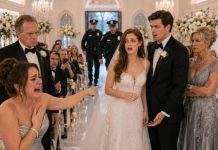 I was seconds from saying “I do” when my sister screamed, “He slept with me—he’s a playboy!” My mother gasped, my father called the police, and my fiancé looked like a condemned man. Everyone turned against me—until I raised my phone and said, “Then explain this video.” The room went silent, her face turned white… and the truth was worse than betrayal.