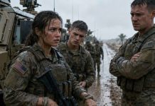 Rain was falling before dawn when I tied Daniel’s torn uniform around my wrist and stepped into formation. A private stared and whispered, “Take it off, Carter. Regulations.” I looked at him, my rifle cold in my hands. “This is the only part of him they couldn’t bury.” The horn screamed. The patrol moved out. And before the day ended, everyone would understand why I never let go.
