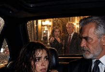 “Get on that bed, or you’ll lose everything,” my stepmother hissed, shoving me toward the locked hotel room where her richest business partner waited with a smile. My hands trembled as I grabbed the first thing I could and ran barefoot into the rain. When a stranger’s black car stopped beside me, I screamed, “Please—just drive!” I had no idea whose car I’d entered… or why he already knew my name.