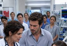 I had just come home from a two-week business trip when I found my wife lying in a hospital bed, her face swollen, her arms covered in bruises. “It was a car accident,” she whispered, refusing to look at me. But the doctor pulled me aside and said coldly, “Mr. Miller, these injuries weren’t from a crash. Someone beat her.” Then my wife grabbed my wrist and begged, “Please… don’t ask who.”