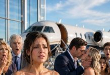 I froze in the middle of the airport when I saw my husband kiss his pregnant lover like she was the wife he had been waiting for. His mother smiled. His sister clapped. His father laughed and said, “Finally, the real family is together.” My suitcase slipped from my hand. Then his lover touched her belly and whispered, “Tell her the truth.” But the truth was worse than betrayal.