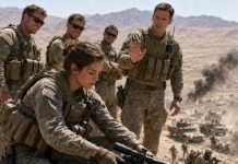 They laughed when I unzipped the rifle case. One of them whispered, “That’s our sniper?” I didn’t answer. My hands stayed steady, my breathing slowed, and through the dust, I saw the one movement everyone else missed. The lieutenant warned, “Mitchell, don’t force it.” But our patrol was dying out there. So I held my breath, squeezed once… and after the shot, no one laughed again.