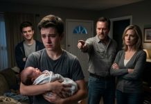 I was sixteen when my parents looked me in the eye and said, “Give us the baby. You’re not fit to be a father.” When I refused, my father opened the door and said, “Then don’t come back.” Twenty years later, they walked into my courtroom laughing, saying the house and inheritance were already theirs. My brother whispered, “He’s still nobody.” Then my lawyer turned to me and said, “Good morning, Counselor.”