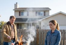 MY DAD BURNED ALL MY BELONGINGS IN THE BACKYARD AND SAID: “THIS IS WHAT HAPPENS WHEN YOU DISOBEY ME.” I WATCHED THE SMOKE RISE AND SAID NOTHING. 6 YEARS LATER, I CALLED HIM. I SAID: “CHECK YOUR MAILBOX.” INSIDE WAS A PHOTO OF ME — STANDING IN FRONT OF HIS HOUSE. THE ONE I JUST BOUGHT AT AUCTION.