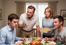 My stepdad sneered, “You’ll never be half the man your stepbrother is.” I stood up and said, “Good — let him pay your bills then, because I’m done.” My mom froze and said, “What are you talking about? We haven’t seen a cent from you…”