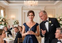 15 years after my dad kicked me out, i saw him at my sister’s wedding. Dad sneered: “if it wasn’t for pity, no one would’ve invited you.” I sipped my wine and smiled. Then bride took the mic, saluted me, said: “to major general evelyn…” Entire room turned to me.