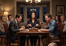 “YOU EVER K*LLED?” MY HUSBAND’S FRIEND GRINNED AT DINNER. I KEPT CUTTING MY STEAK. “ONLY WHEN I HAD TO.” HE SMIRKED. “OH YEAH? WHAT WERE YOU THEN?” I LOOKED UP. “NAVY SEALS.” HIS DAD DROPPED HIS BEER. “SON…WRONG WOMAN.”