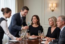 “MY FAMILY BLOCKED ME FOR 10 YEARS. THEN I WON THE LOTTERY. AT OUR ‘REUNION’ DINNER, MY BROTHER HANDED ME A DRINK WITH A SMILE. THE WAITRESS ‘ACCIDENTALLY’ BUMPED THE TABLE AND SWAPPED OUR GLASSES. I SAW THE BLUE POWDER IN HIS DRINK. I STOOD UP, TOOK THE WAITRESS’S HAND, AND TOLD THEM SOMETHING THAT MADE THEM FROZE!”