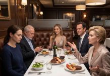 “MY MOM LOOKED AT ME AND SAID, “YOU SHOULD’VE BROUGHT FOOD FROM HOME.” MEANWHILE, MY SISTER WAS ENJOYING A $120 SURF & TURF. I JUST SMILED AND SAID, “ALRIGHT.” THEN I STOOD UP AND SAID LOUDLY, “EXCUSE ME, I’LL BE PAYING — FOR MY MEAL ONLY.” MOM’S FACE WENT PALE. “WHAT ARE YOU DOING?” AND AS FOR THAT BILL…”